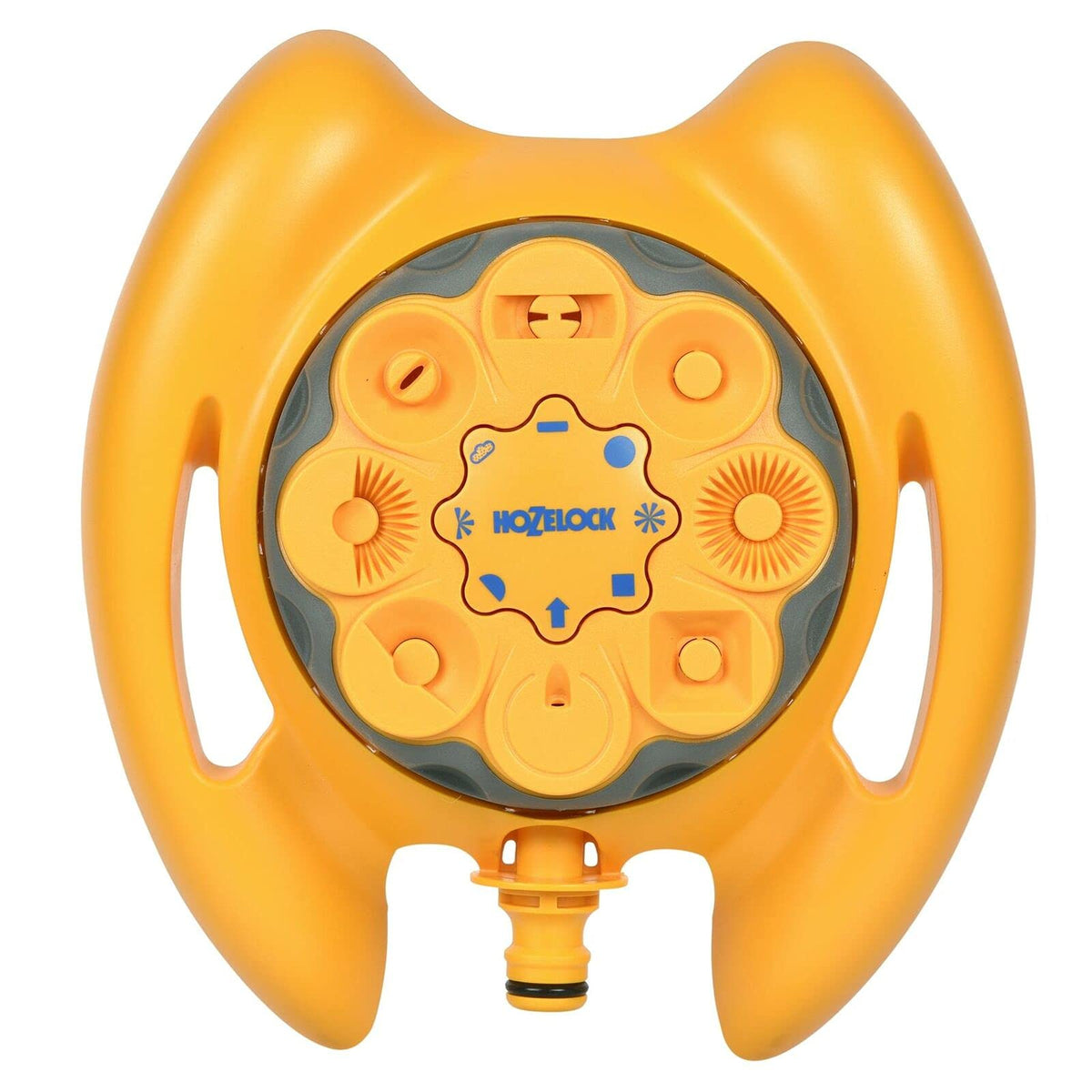 Hozelock Rotating Sprinkler 79 m² - 10m Base-Mounted 8 Spray Patterns