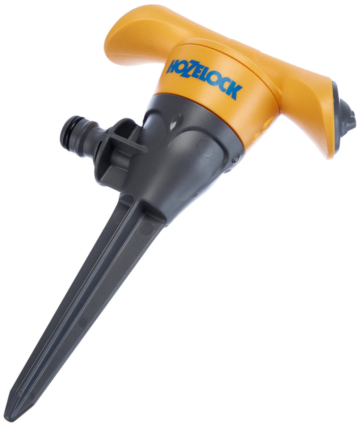 Hozelock Rotating Spike Sprinkler 177m² 15m Diameter - 2 Spray Patterns