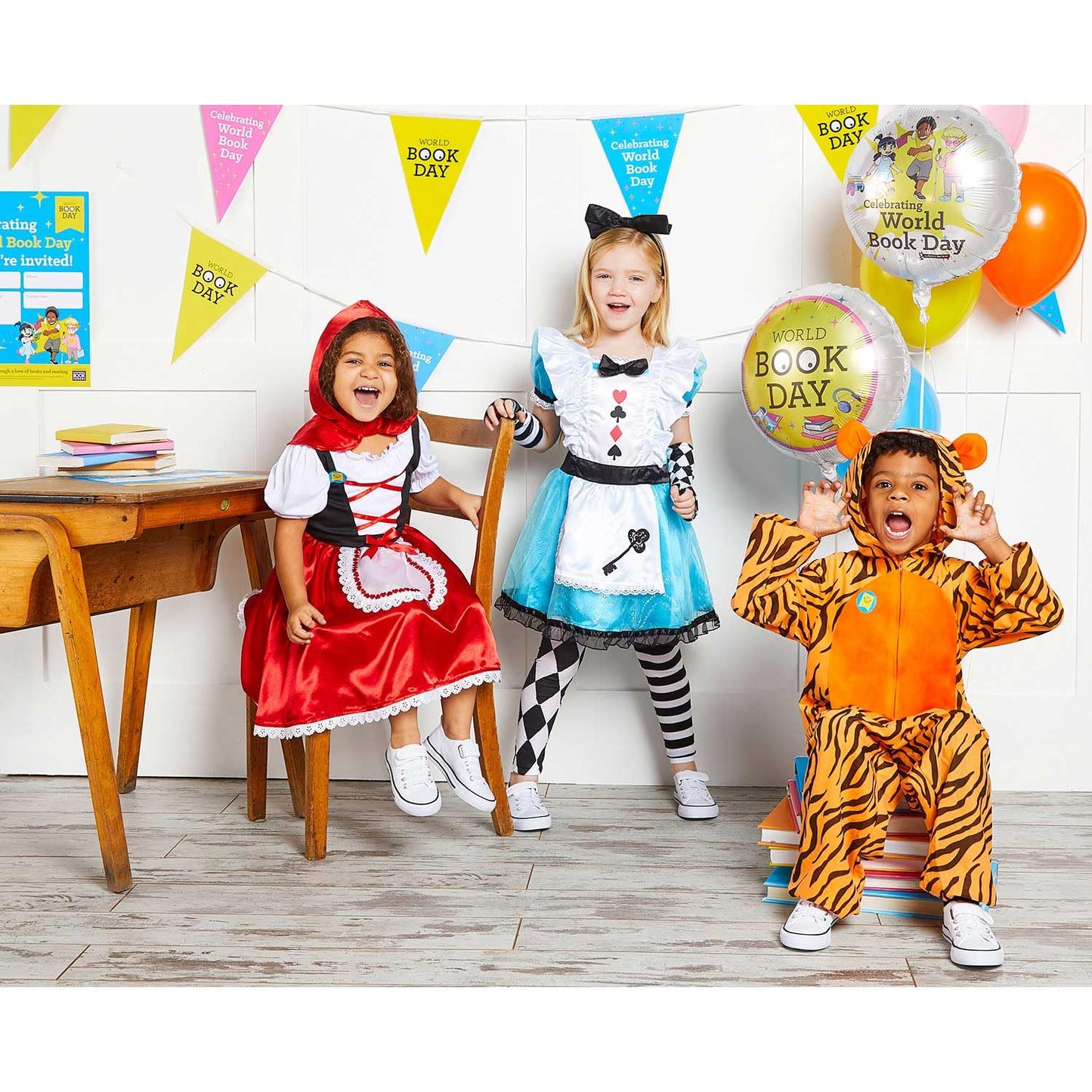 Amscan Girls Red Riding Hood Fancy Dress Costume 8-10 Years