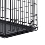 MidWest Replacement Dog Crate Pan 36 Inch Leak Proof Metal Tray