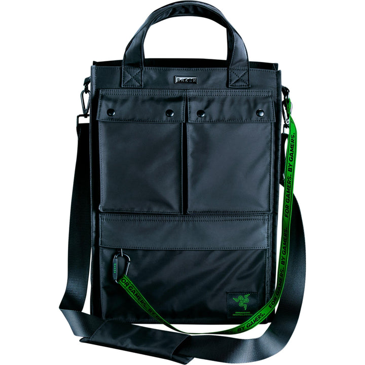 Razer Xanthus Black Tote Bag - Luxury Padded Laptop Compartment Carry-Case 16"