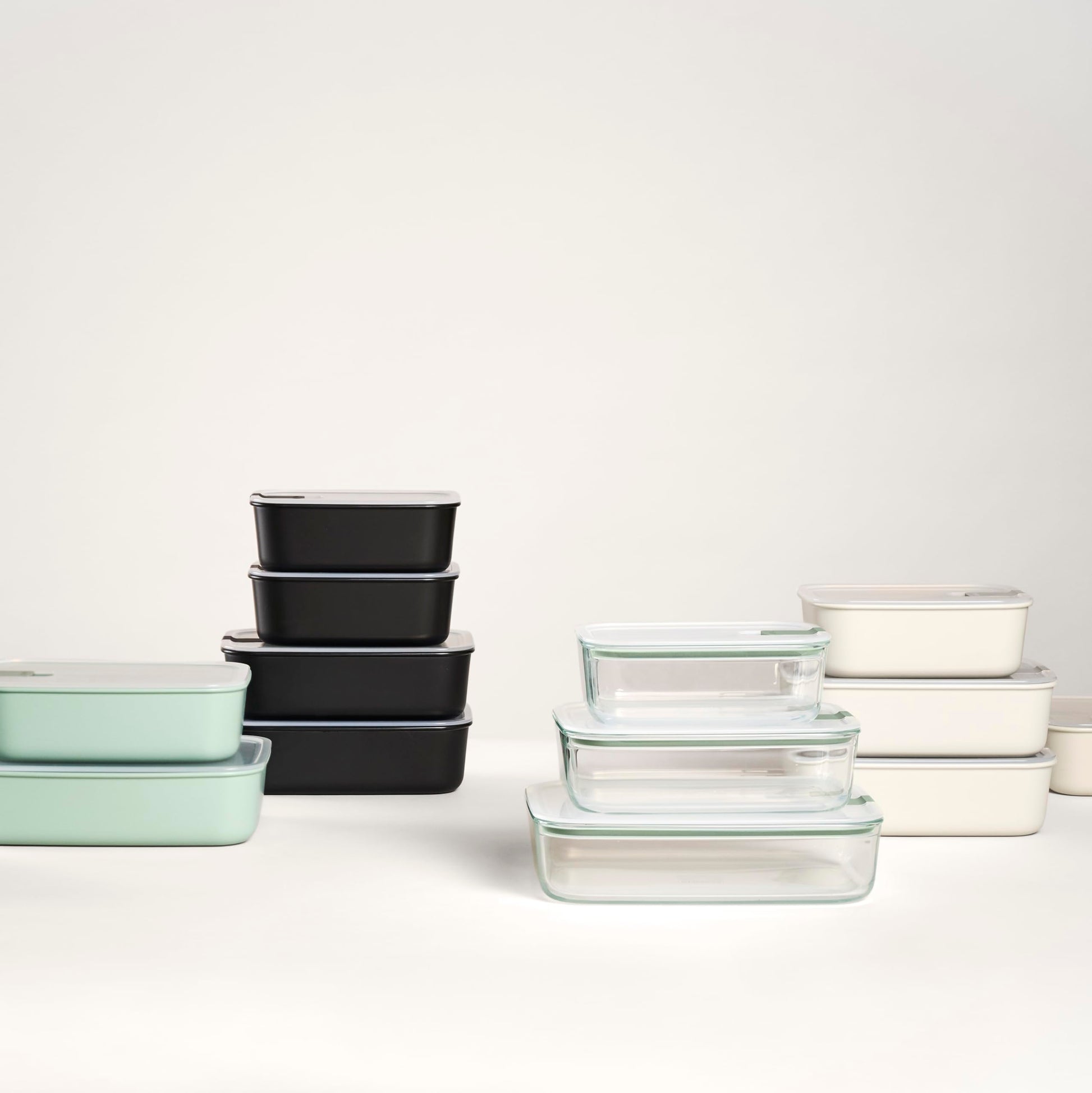 Mepal EasyClip Food Container 1500ml Airtight and Leakproof - Nordic Green Sage