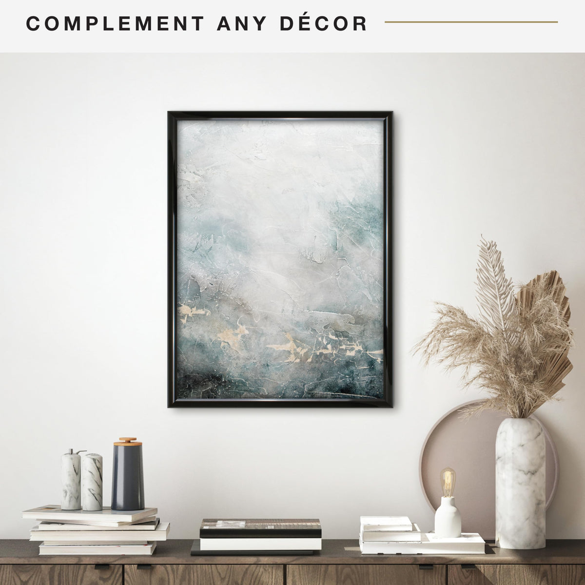 MCS Trendsetter 18x24 Poster Frame Black High-Gloss