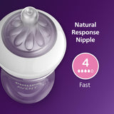 Philips AVENT Natural Baby Bottle 330ml 2 Pack with Natural Response Teat