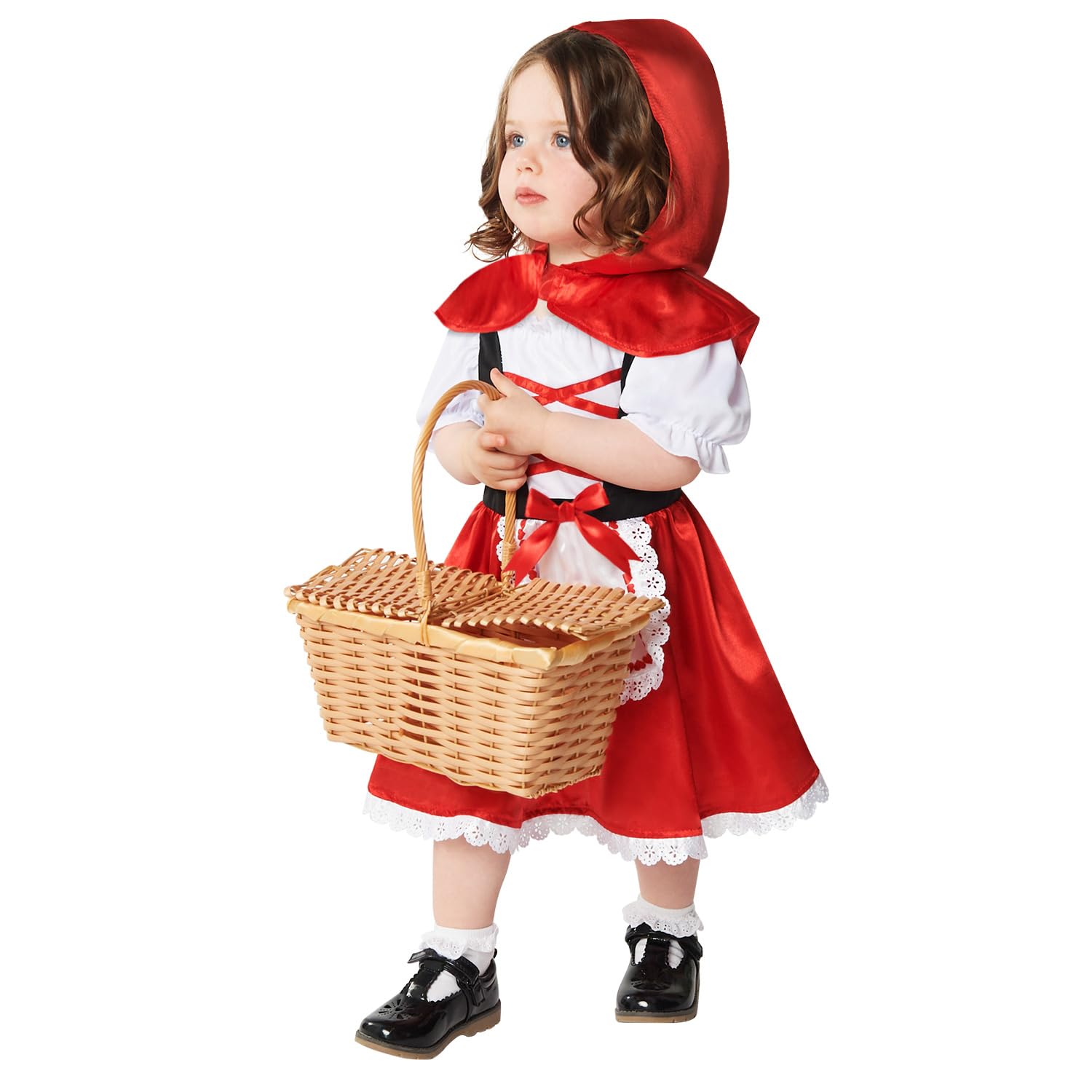 Amscan Girls Red Riding Hood Fancy Dress Costume 8-10 Years