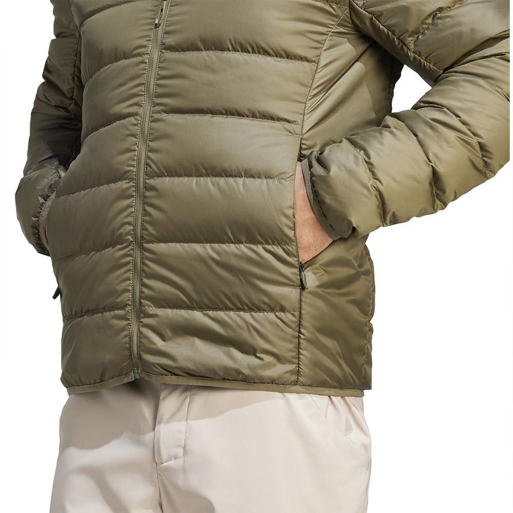 Adidas Multi Down Jacket Men's Olive Strata Size M