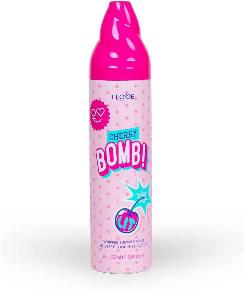 I LOVE Shower Foam Scented Body Wash 4x Multi Scent Pack Bundle