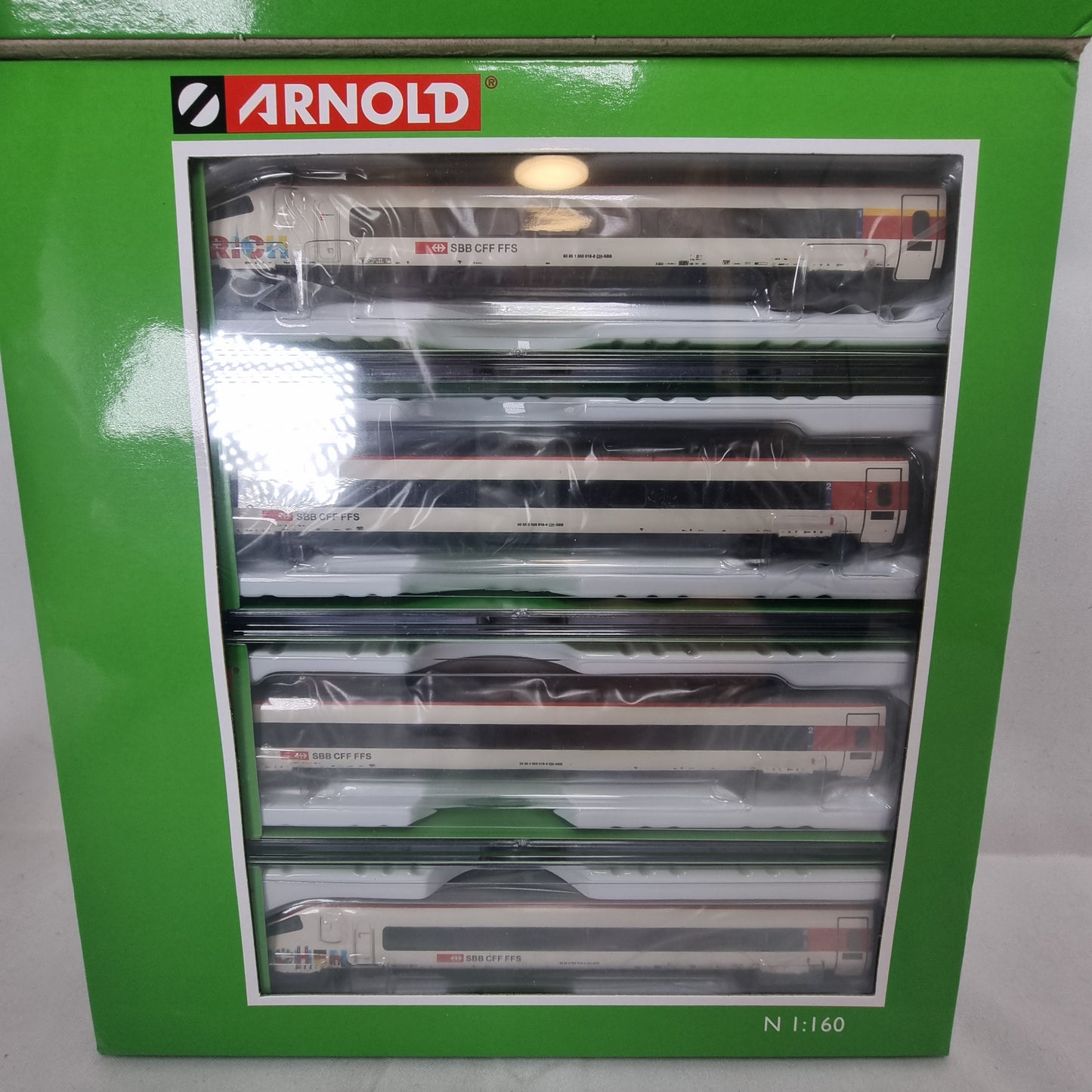 Arnold SBB RABe 503 Astoro 4-Unit Pack ECE 190 München-Zürich HN2567S