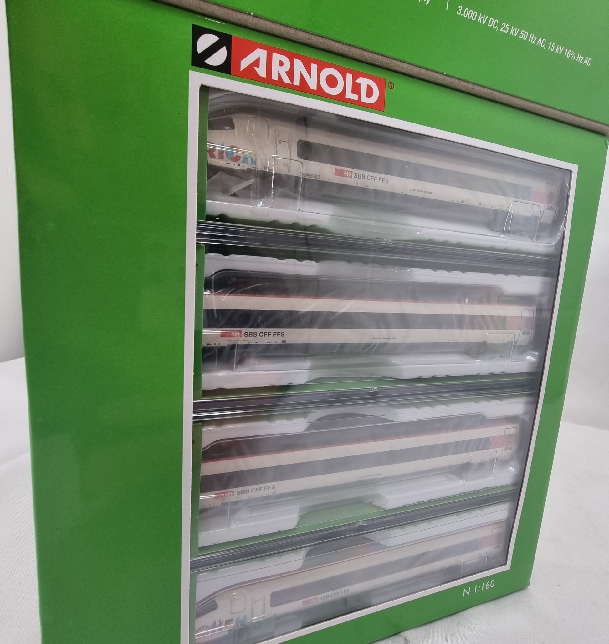 Arnold SBB RABe 503 Astoro 4-Unit Pack ECE 190 München-Zürich HN2567S
