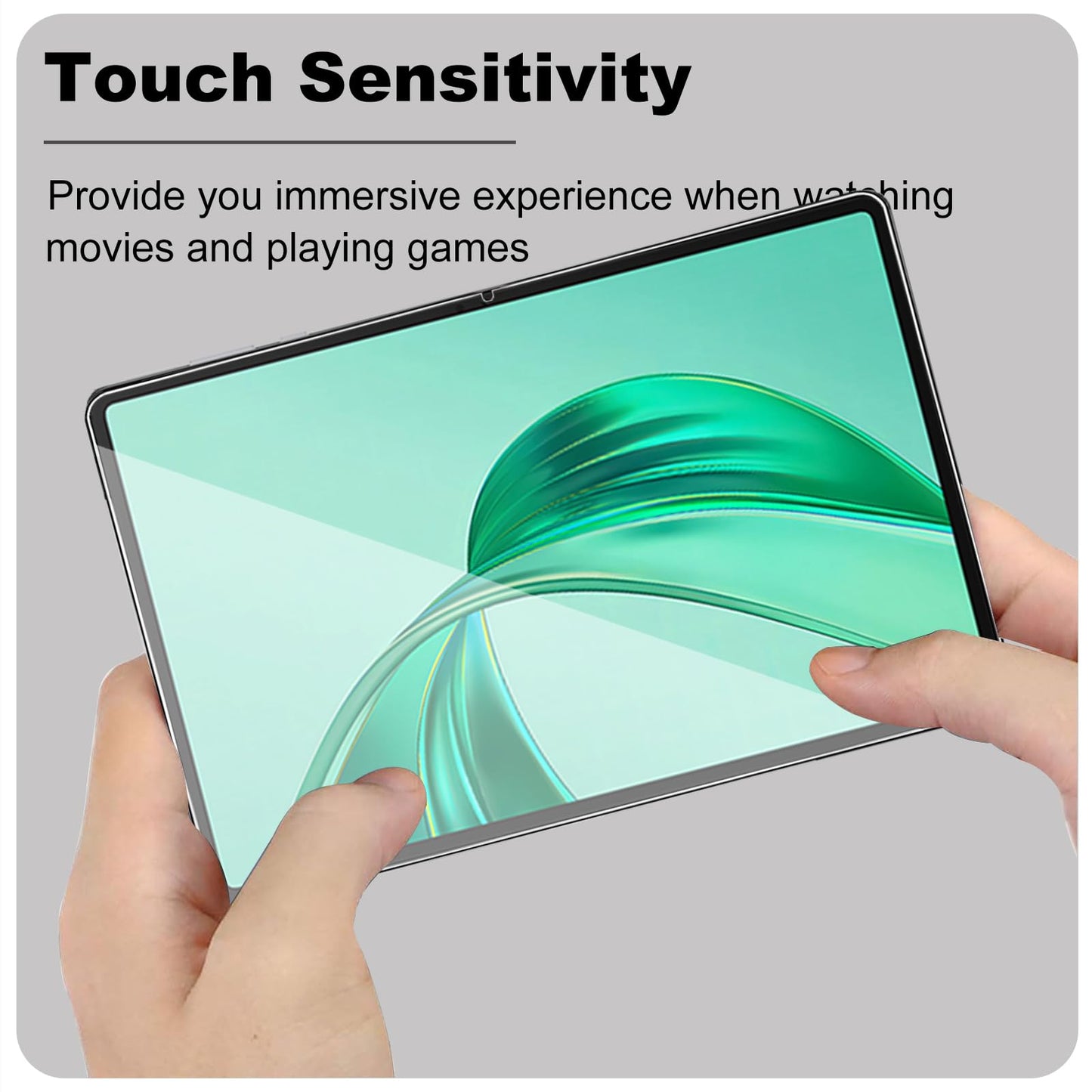 Screen Protector for HONOR Pad X8b/X8a 11 Inch 2 Pack Strong Tempered Glass