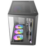Antec C5 ARGB Mid Tower Tempered Glass PC Gaming Case Black