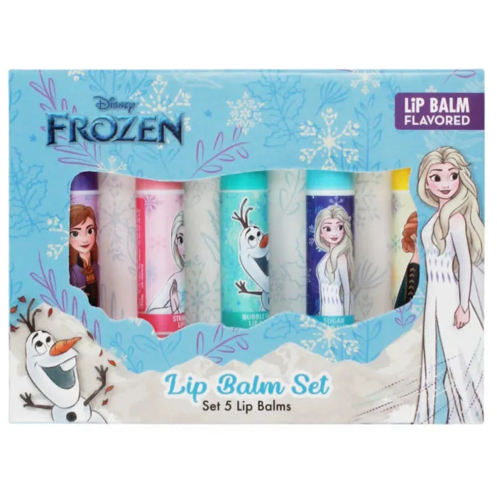 Frozen Lip Balm Set - 5 Tropical Flavors & Hydrating Care