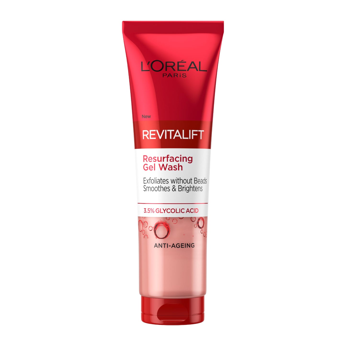 L'Oreal Paris Glycolic Acid Cleanser 150ml Revitalift Resurfacing Gel