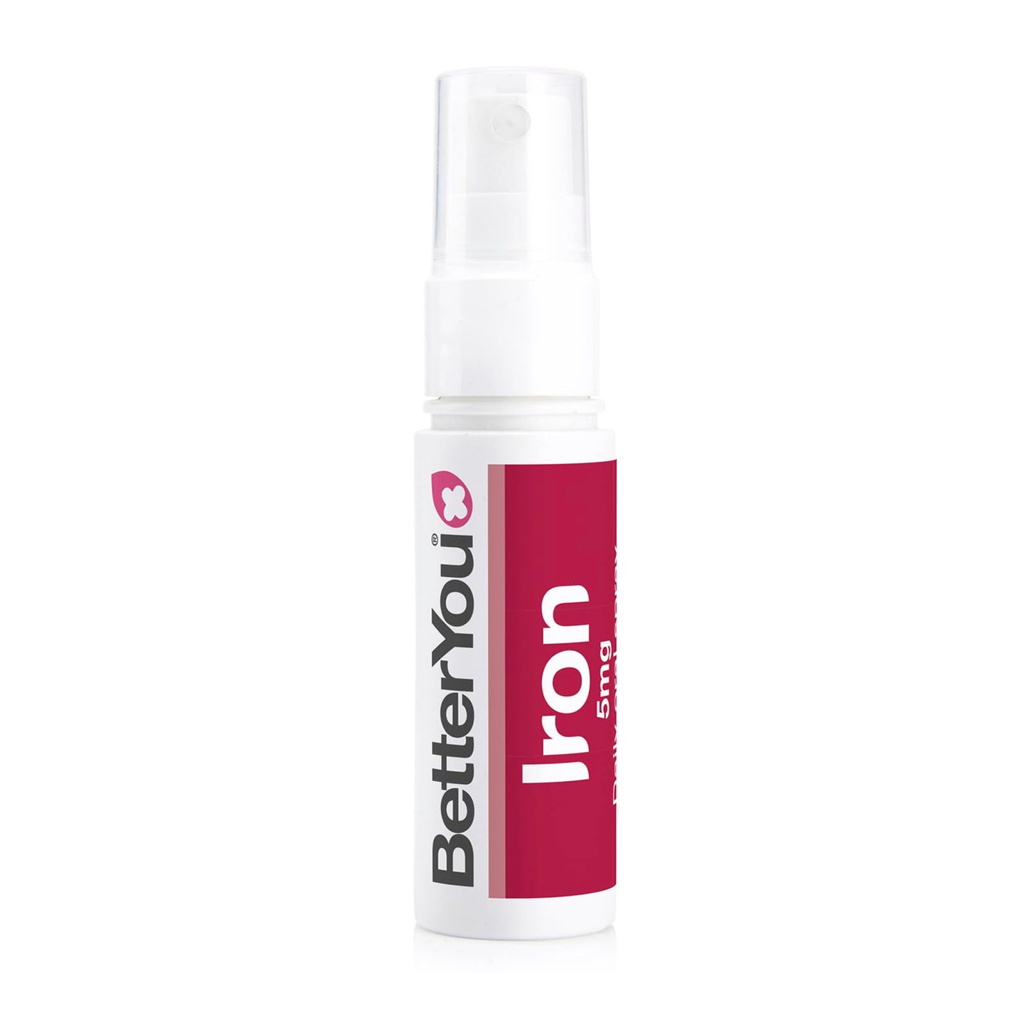 BetterYou Iron Oral Spray 25ml - Fast Acting Iron 5mg Liquid Supplement