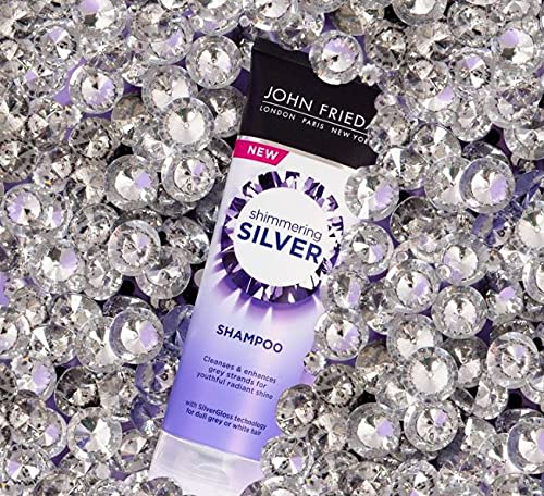 John Frieda Silver Shampoo & Conditioner Set 250ml - Grey Hair