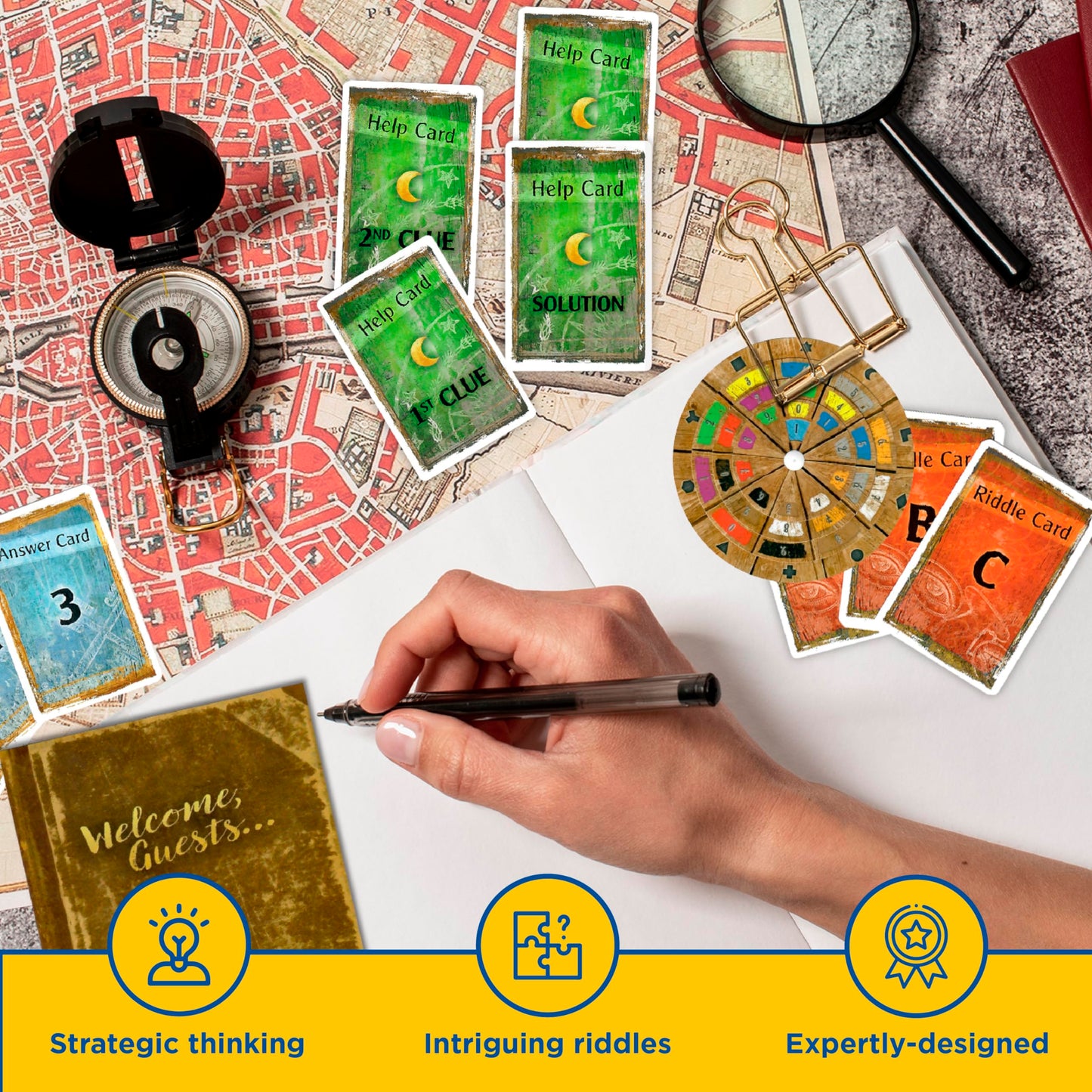 Thames & Kosmos EXIT: The Abandoned Cabin Escape Room Board Game
