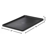 MidWest Replacement Dog Crate Pan 36 Inch Leak Proof Metal Tray