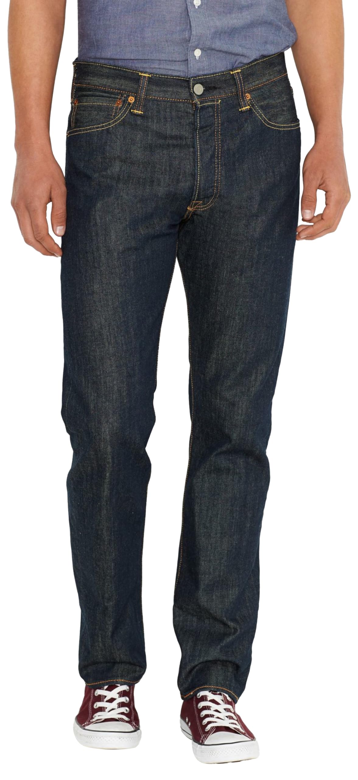 Levi's Men's 501 Original Fit Jeans Regular Marlon 36W 32L 100% Cotton 