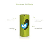 Earth Rated Dog Poo Bags Eco, Leakproof & Extra Thick 600 Refill Rolls (5x120)