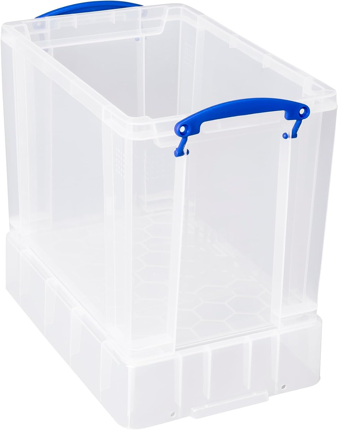 Really Useful Plastic Storage Box 19 Litre Clear with XL Lid