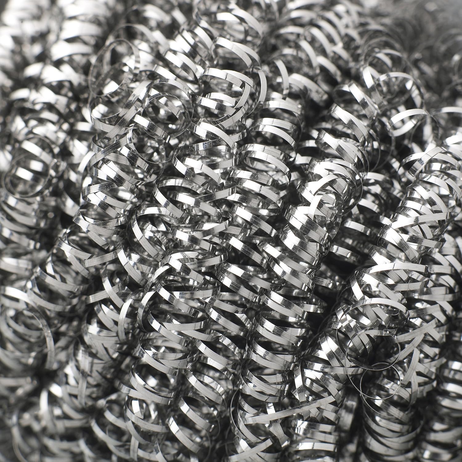 Spontex Tough Kitchen Scourers 48 Count | Stainless Steel Wire Wool