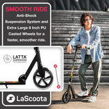 Lascoota Foldable Adult Scooter - Also Great as a Scooter