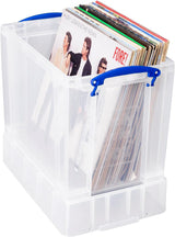 Really Useful Plastic Storage Box 19 Litre Clear with XL Lid