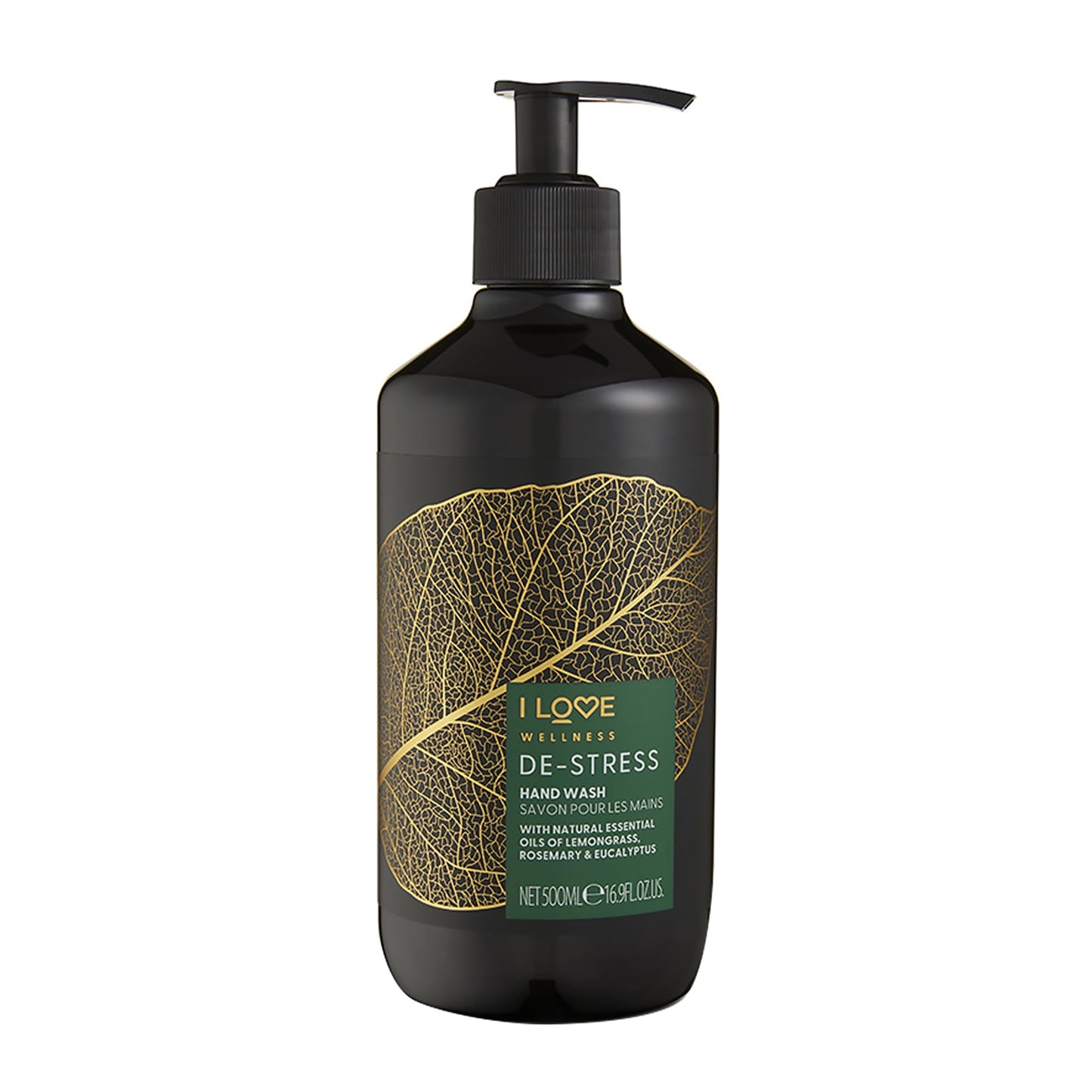 I LOVE Wellness Destress Hand Wash with Essential Oils, Aloe Vera & Vitamin E