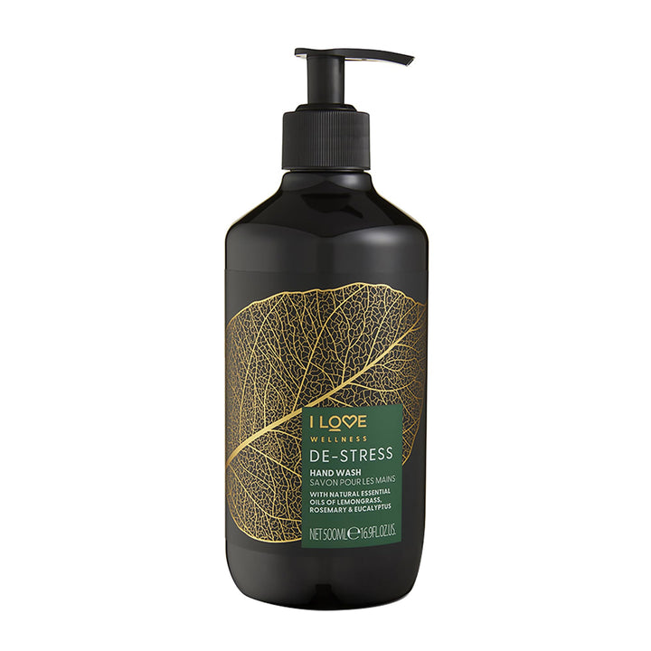 I LOVE Wellness Destress Hand Wash with Essential Oils, Aloe Vera & Vitamin E