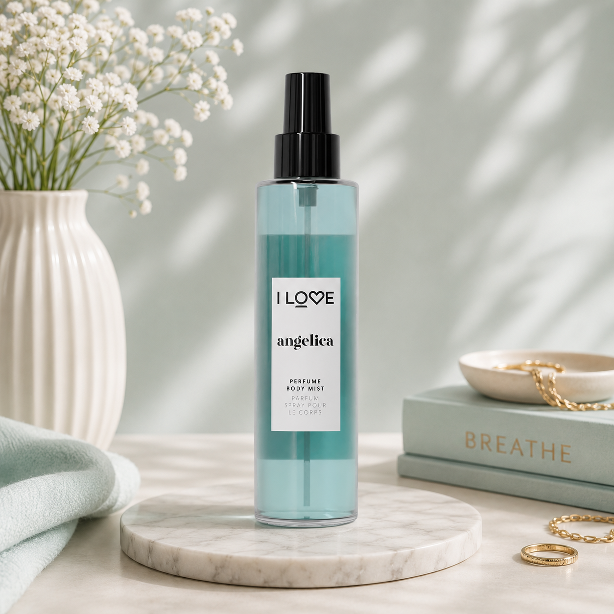 I Love Perfume Body Mist Angelica 200ml Parfum Spray - Strong Fragrance