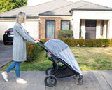 Children's Stroller and Play Yard Insect Bug Netting Mesh - White
