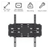 Hama TV Wall Mount Pivot Tilt Telescope 165cm 65 Inch 40kg OLED
