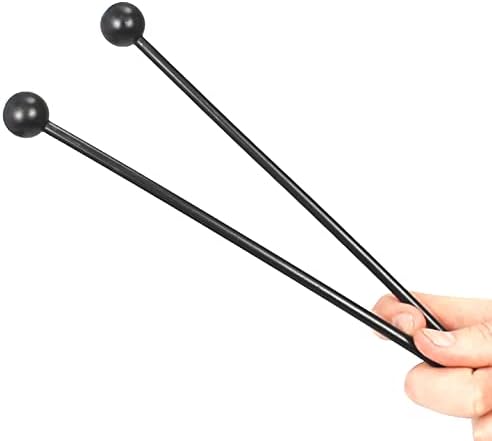 Soft Rubber Head Beaters 10 Pairs Secure Plastic Handle, Xylophones, Chime Bar, Musical Instruments