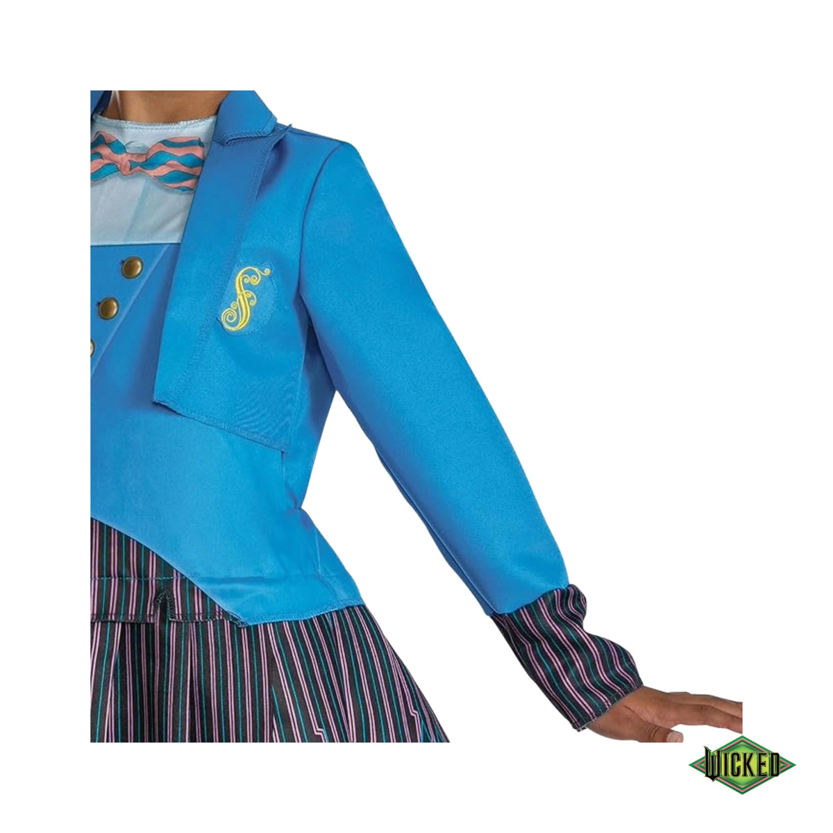Disguise Wicked Shiz University Fancy Dress Costume for Girls 5-6 Years