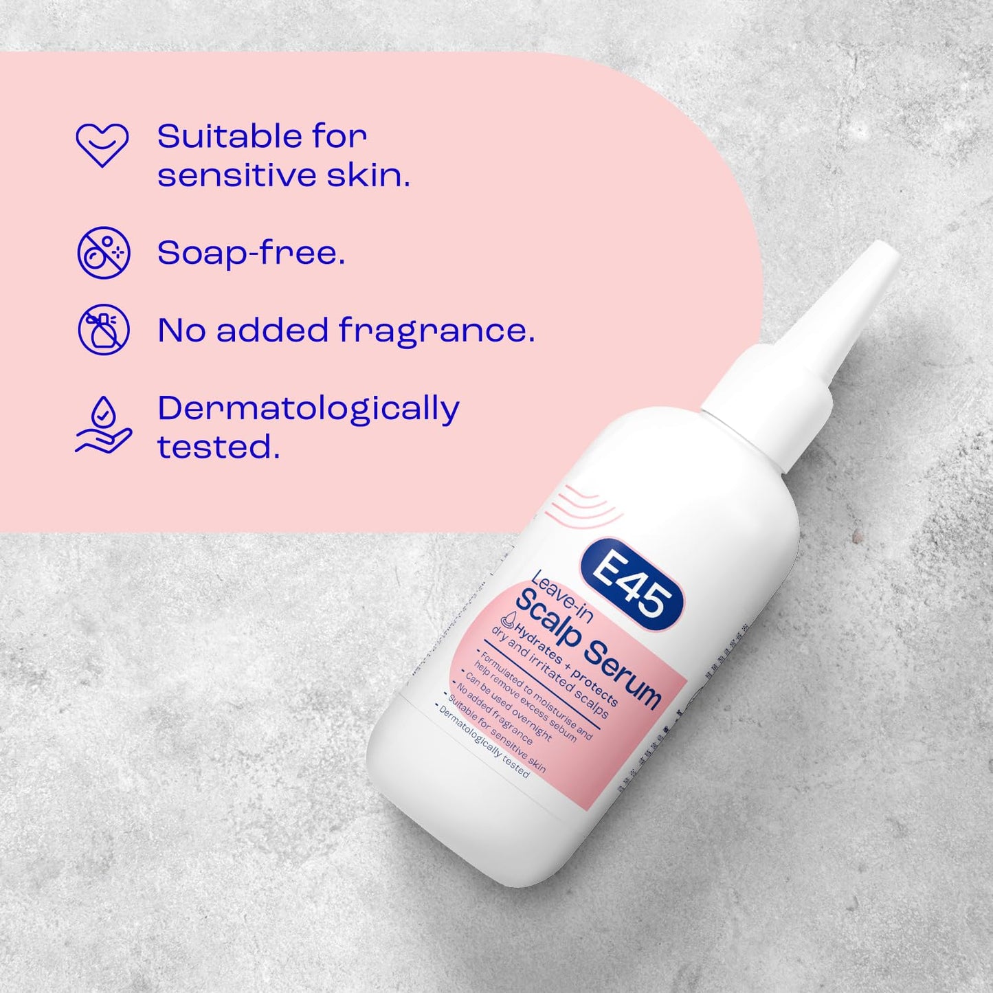 E45 Hydrating Scalp Serum 150ml | Dry Itchy Irritated Scalp