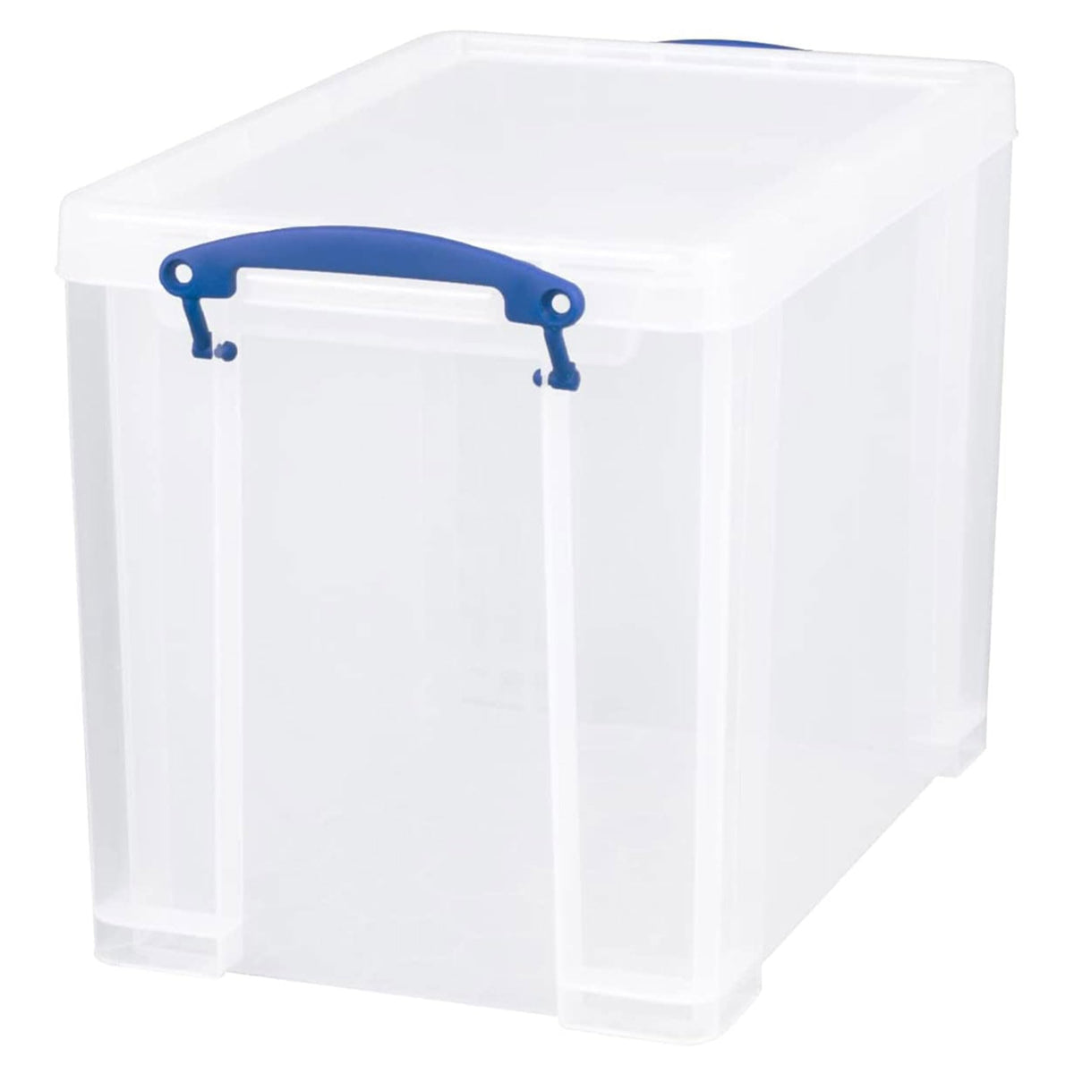 Really Useful Box 19 Litre Clear Plastic Storage Box with Locking Lid