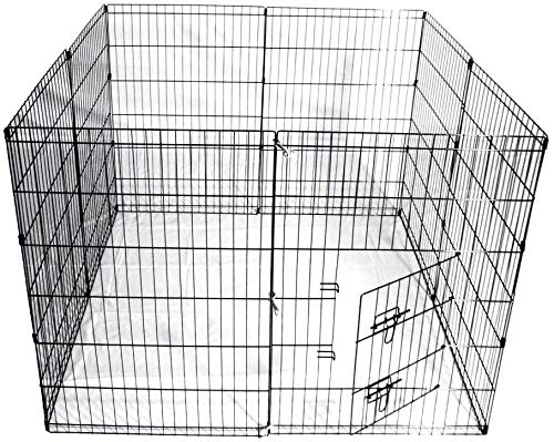 Underdog 8 Panel Play Pen 91cm/36inch Foldable Indoor Outdoor Play Yard