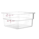 Hygiplas CF020 Polycarbonate Square Measuring Container 1.5 Ltr