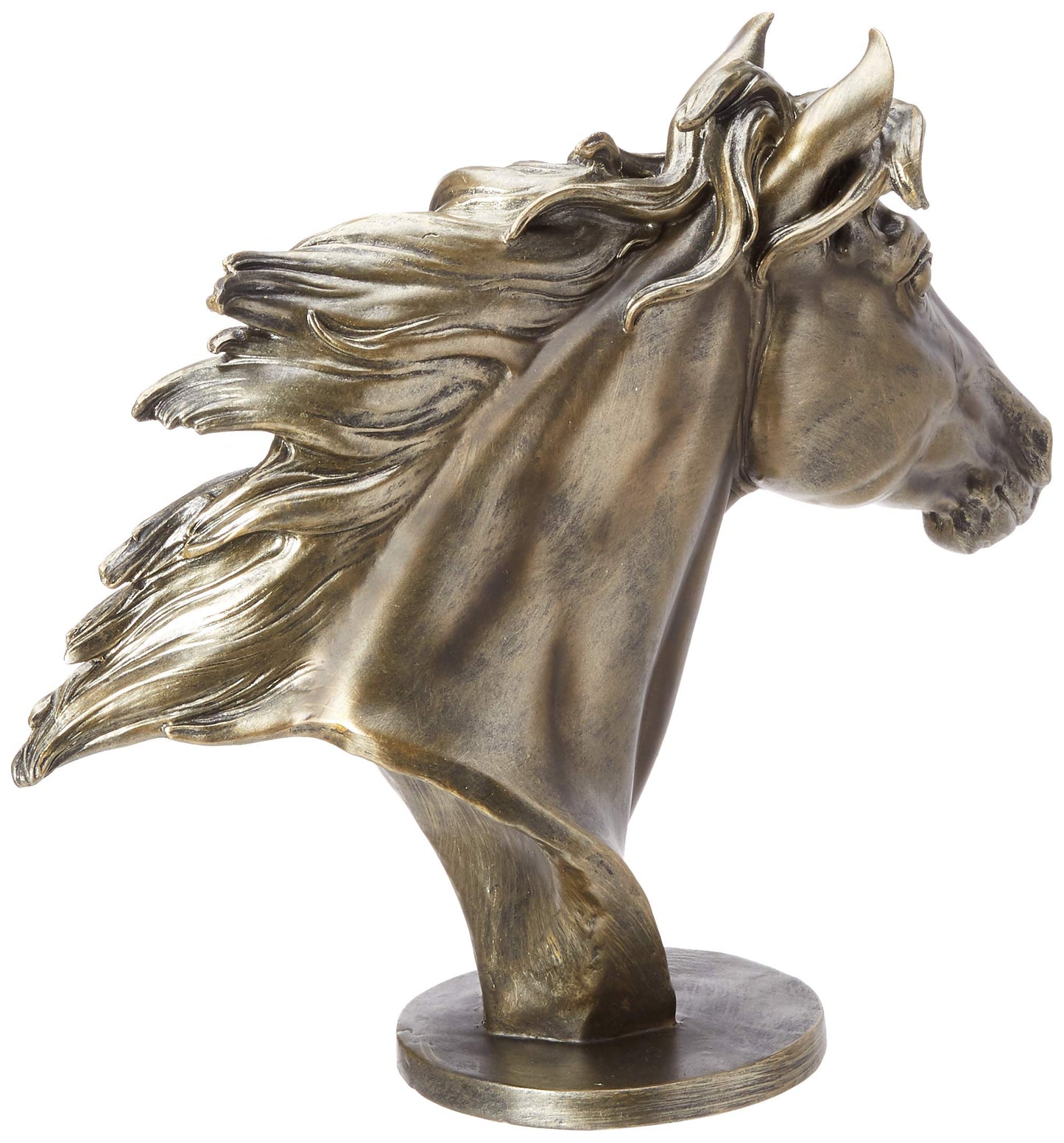Design Toscano Hand-Cast Resin Majestic Stallion Horse Statue QS252 