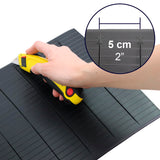 Threshold Ramp for Doorways - Black Rubber Portable Wheelchair Ramp
