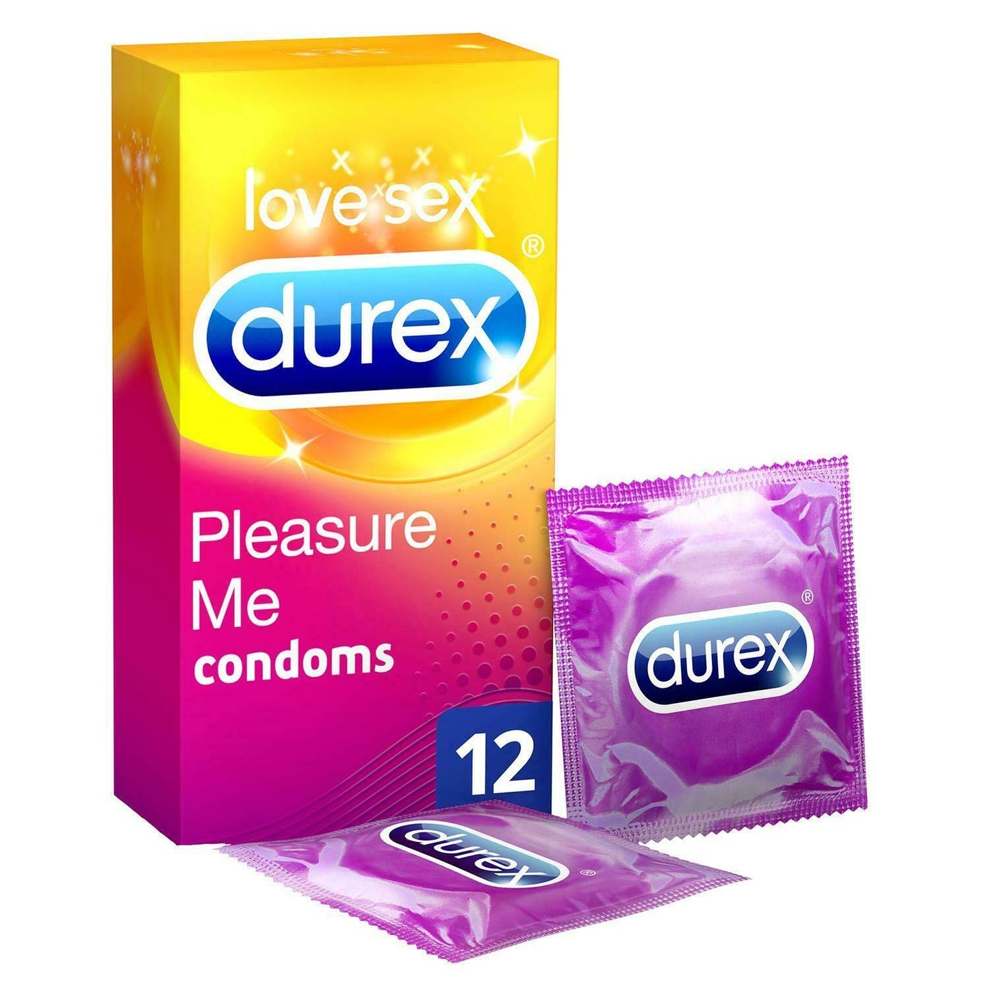 Durex Pleasure Me Condoms - 24 Bundle Pack for Ultimate Sensation