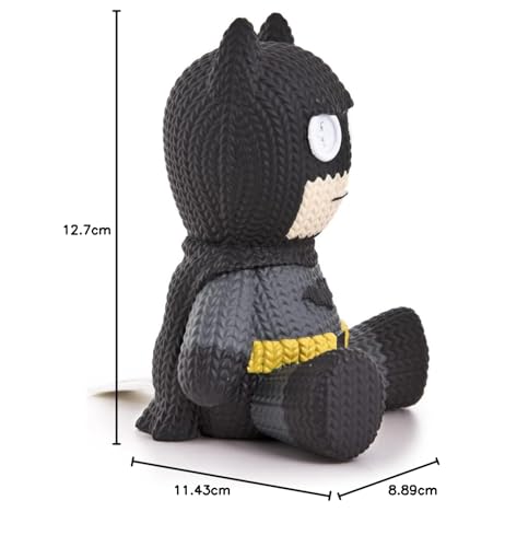 Batman Black Suit Collectible Vinyl Figure - Handmade by Robots