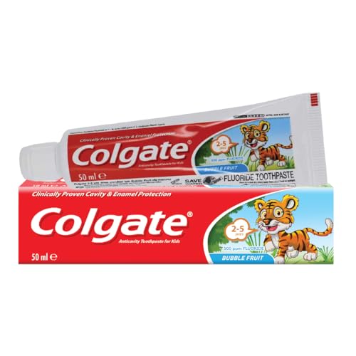 Colgate Bubble Fruit Kids Toothpaste 50ml - 2 to 5 Years