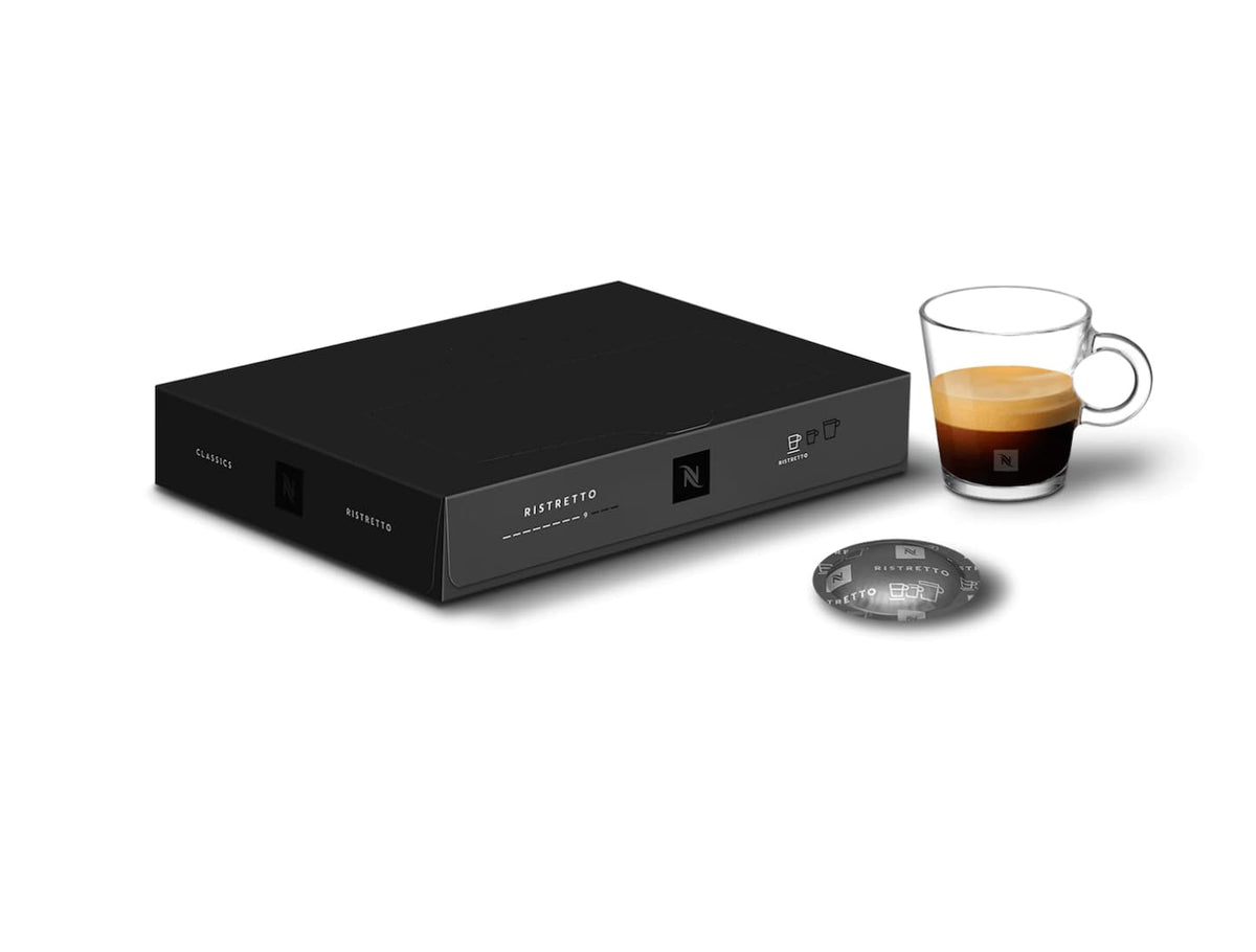Nespresso Pro Capsules - 100 Strong Coffee Pods - 50 Intenso & 50 Ristretto