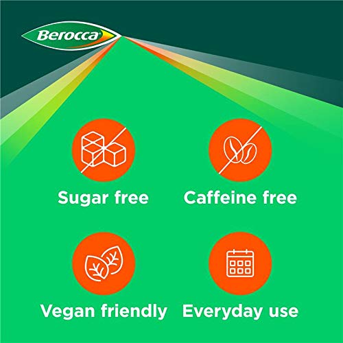 Berocca Blackcurrant Vitamin C Effervescent Tablets, 45 Count