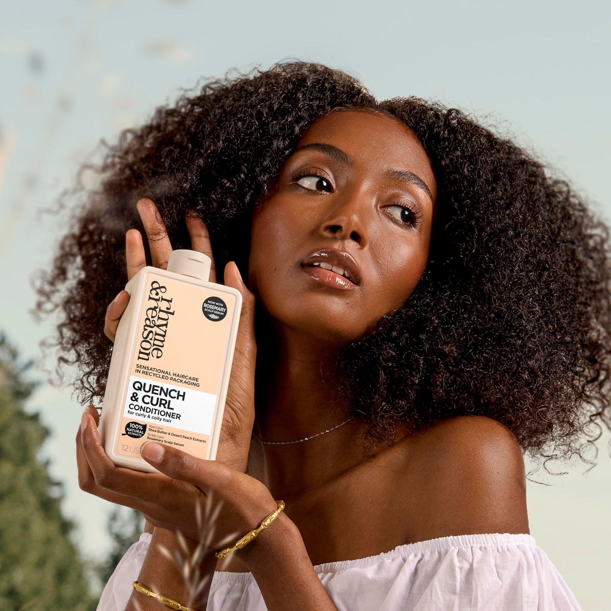 Rhyme & Reason Quench & Curl Conditioner+ 355ml for Curly Coily Hair