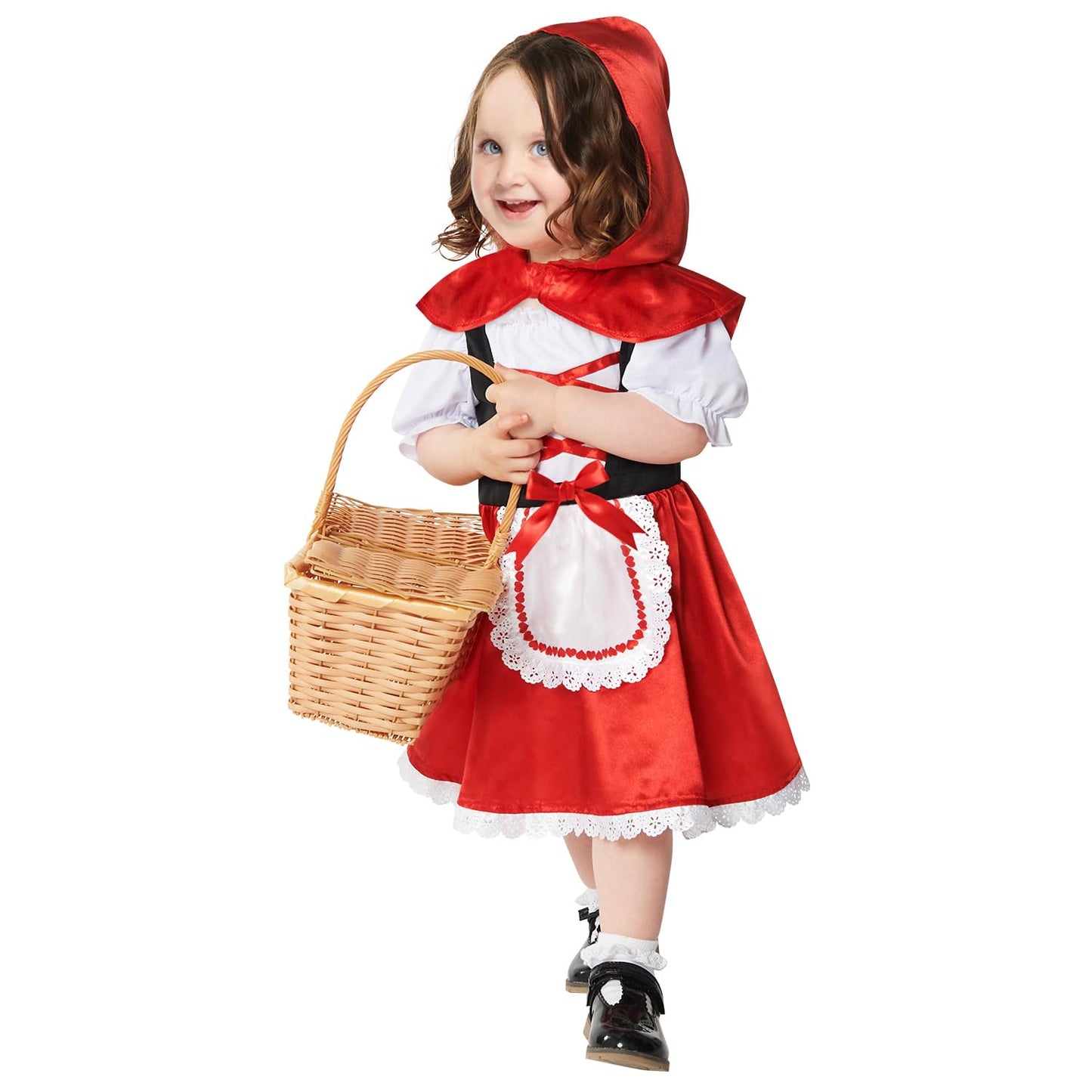 Amscan Girls Red Riding Hood Fancy Dress Costume 8-10 Years