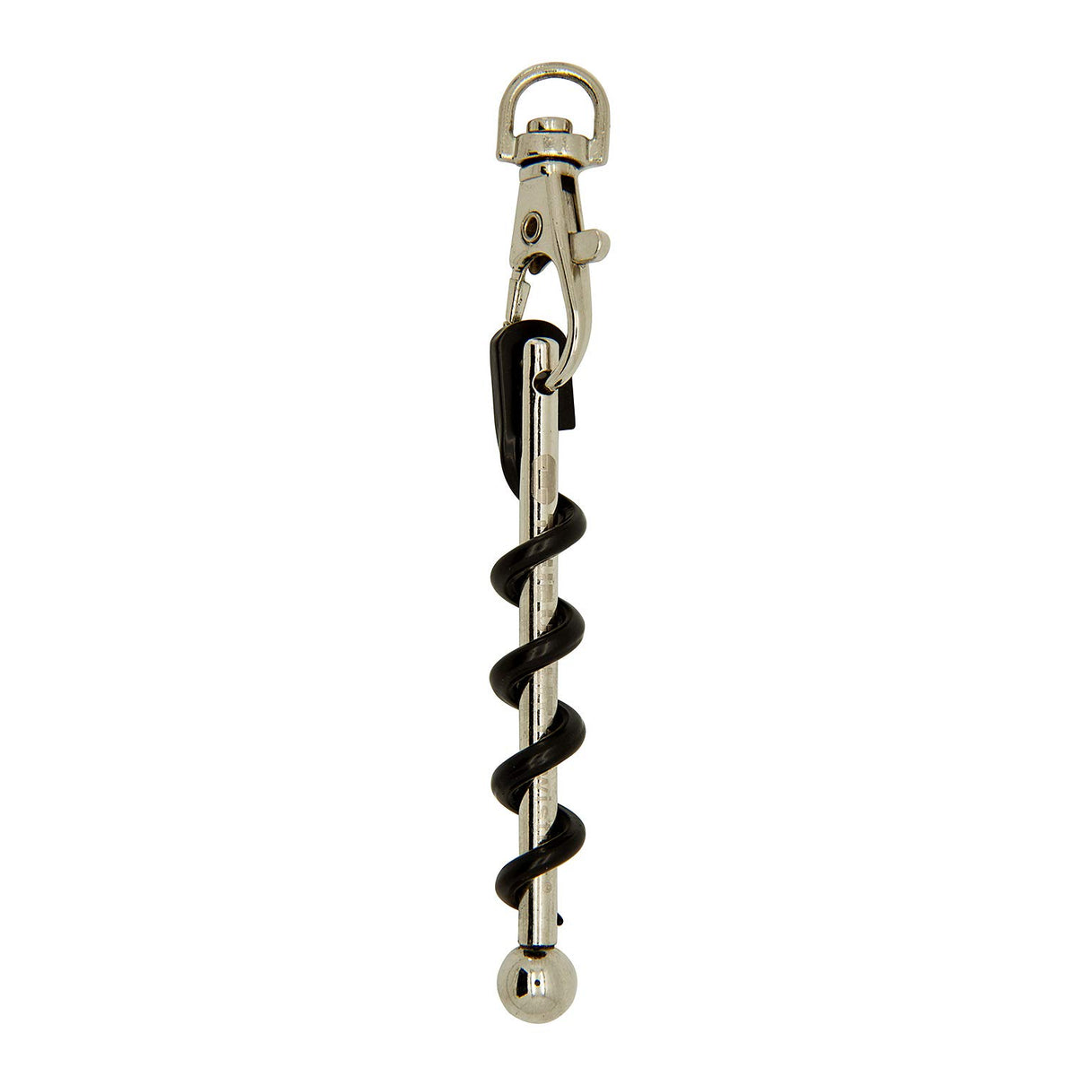 True Utility Twistick Keyring Corkscrew Wine Opener - Stainless Steel