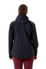 Rab Women's Downpour Plus 2.0 Waterproof Jacket - Black - 08