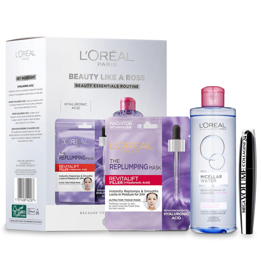 L'Oreal Paris Beauty Like a Boss Giftset Hyaluronic Skincare